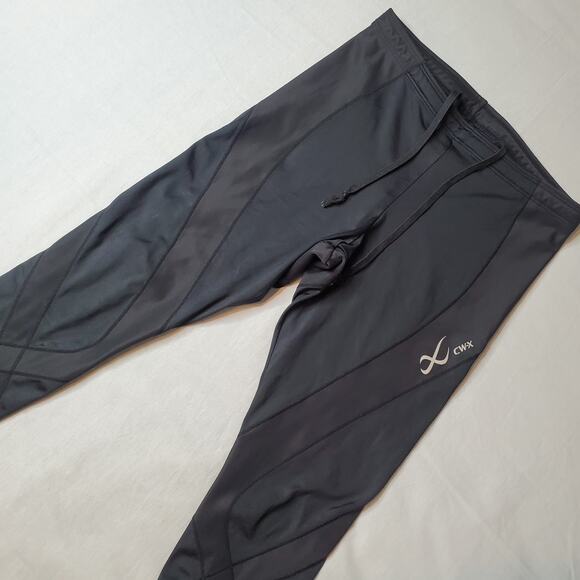 CW-X Men's Size L Pro Tights Compression Full Length Black 240809 - Picture 1 of 8
